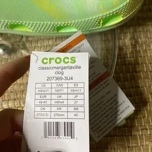 CROCS | Shoes | Margaritaville Limited Edition Green Marble  display picture 1